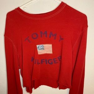 Vintage Tommy Hilfiger cropped shirt